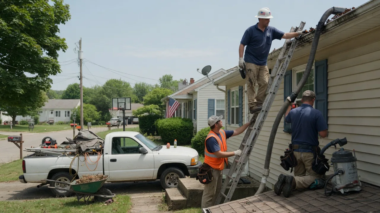 Gutter Installation in New Blaine, AR near me